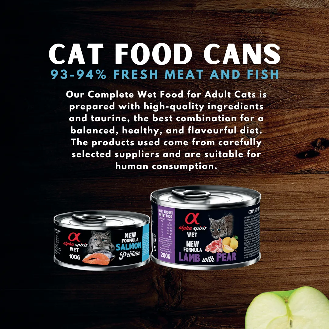 Alpha Spirit Duck Wet Food for Cats