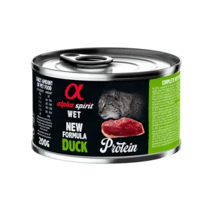 Alpha Spirit Duck Wet Food for Cats