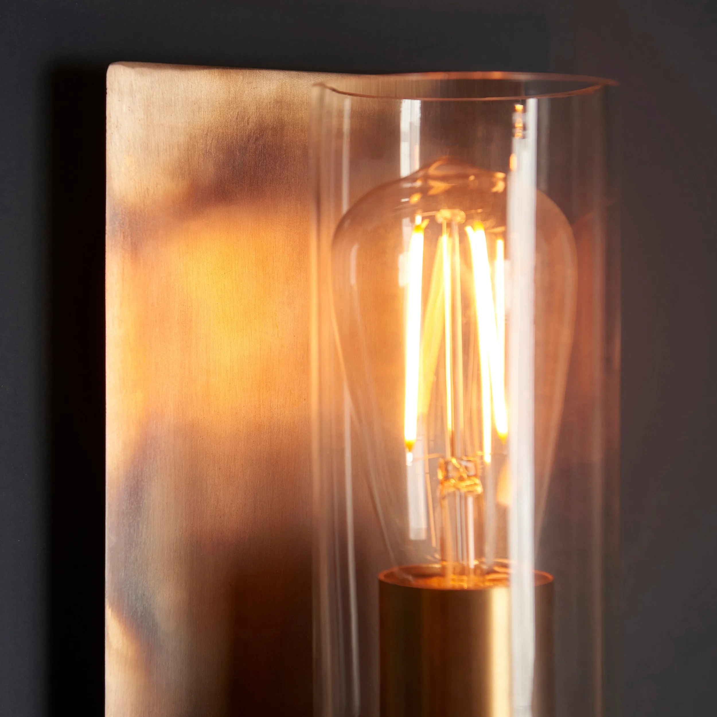 Amos Cattelan Wall Light Bronze