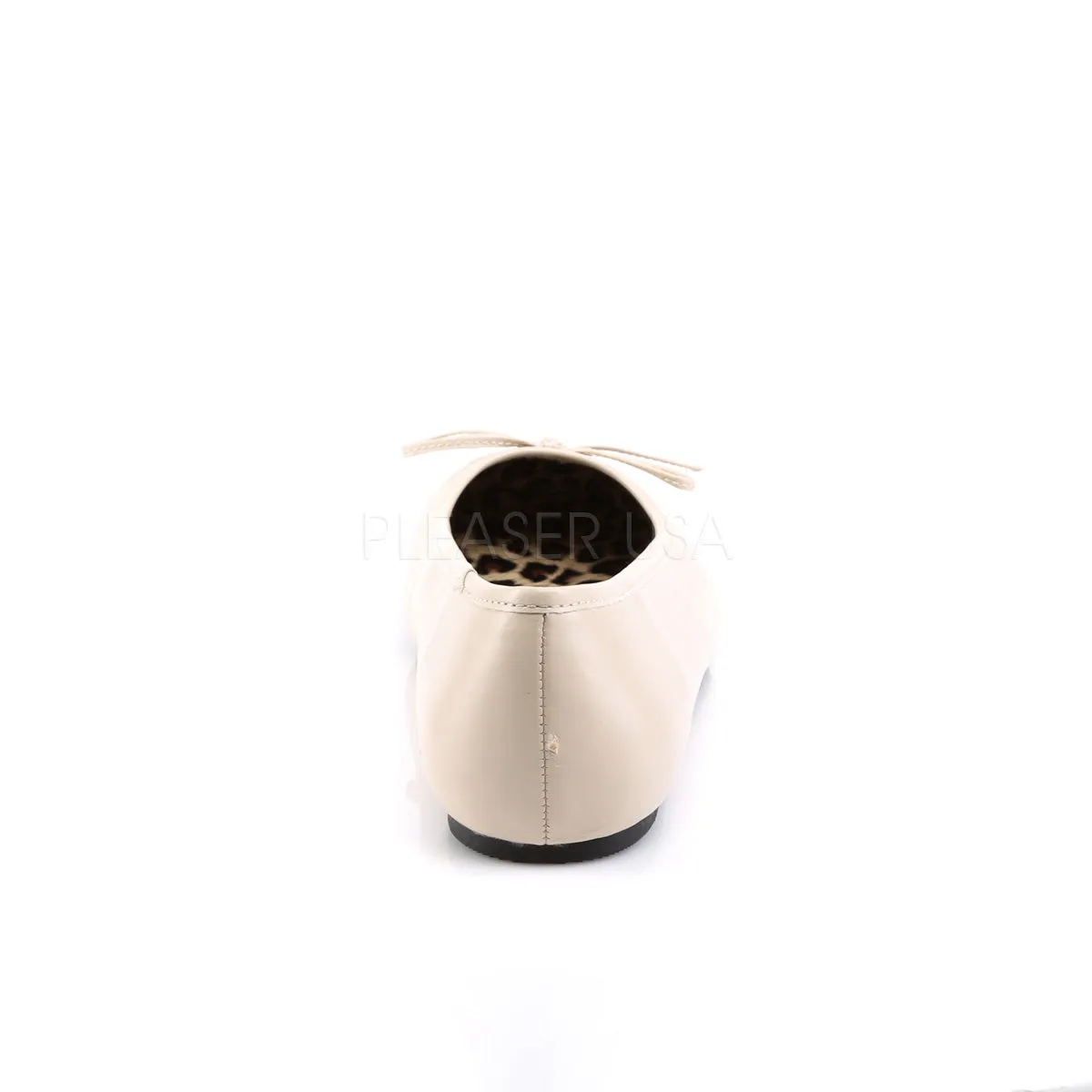 Anna Ballet Plus Size Flats Cream