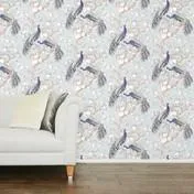 Belvedere Duck Egg Wallpaper