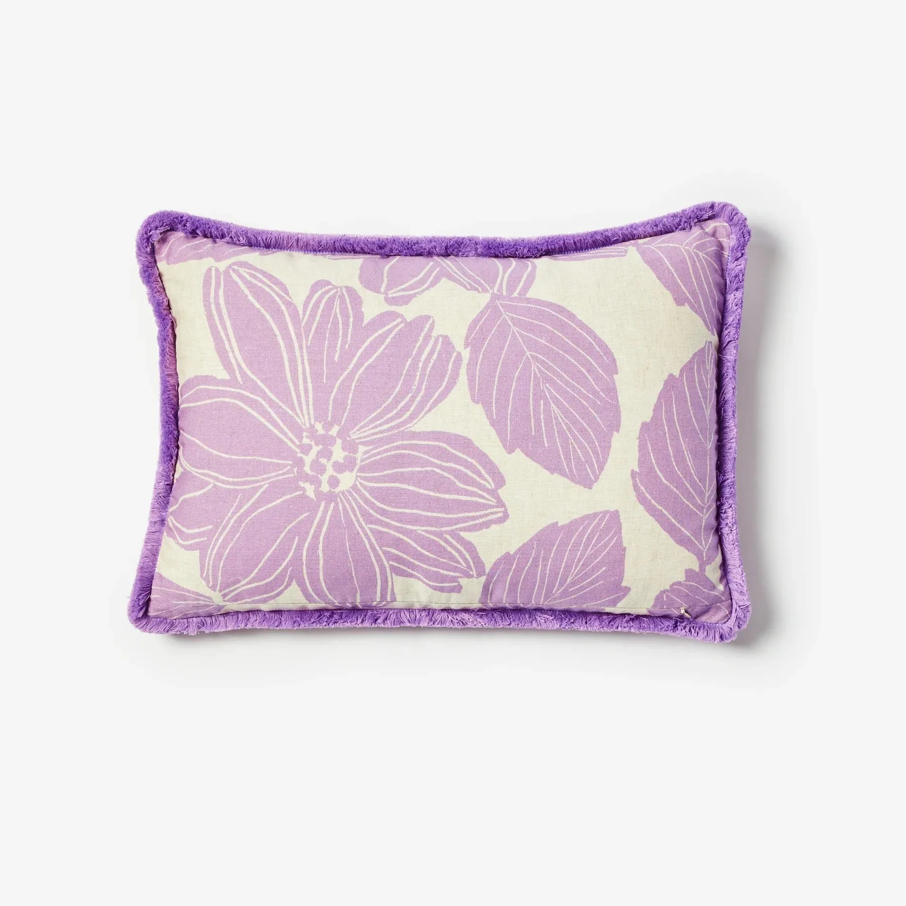 Bonnie & Neil Margot Lilac Cushion 60x40cm