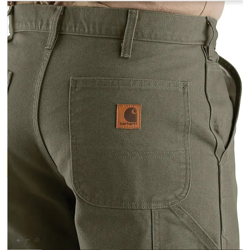 Carhartt® B11-MOS 33X34 Men's Utility Work Pants, 33 Waist, 34 Length, Loose Fit, Moss, Cotton