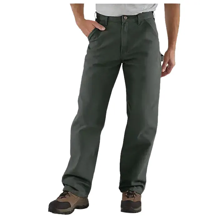 Carhartt® B11-MOS 34X32 Men's Utility Work Pants, 34 Waist, 32 Length, Loose Fit, Moss, Cotton