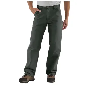 Carhartt® B11-MOS 34X34 Men's Utility Work Pants, 34 Waist, 34 Length, Loose Fit, Moss, Cotton