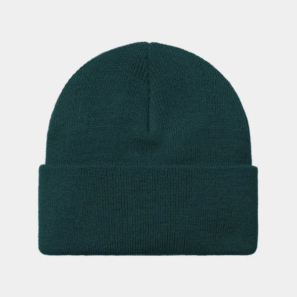 Carhartt WIP Chase Beanie - Duck Blue / Gold