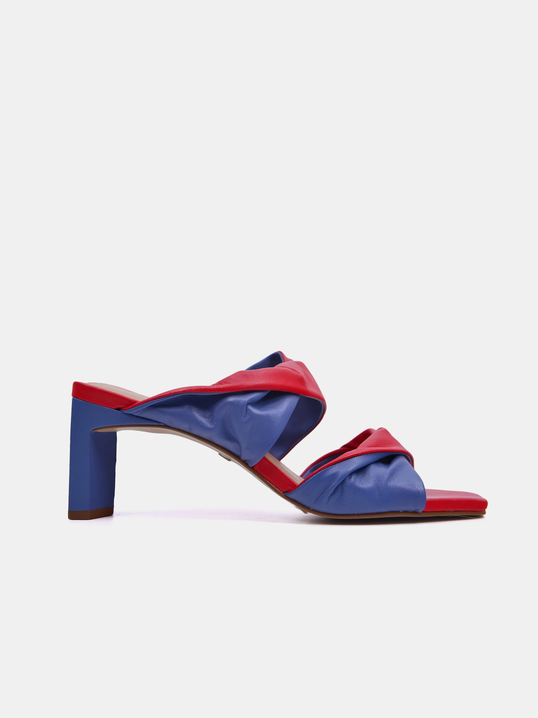 Carrano Women's Duo Twist Middle Leather Sandals