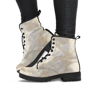 Combat Boots - Magnificent Marble | Boho Shoes, Handmade Lace Up Boots, Vegan Leather Lace Up Boots Women, 90s Boots, 2000s Boots, Hipster Boots