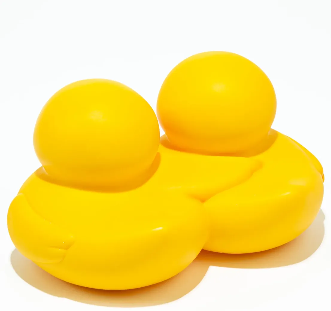 Double Ducks Vinyl Art Toy by Florentijn Hofman