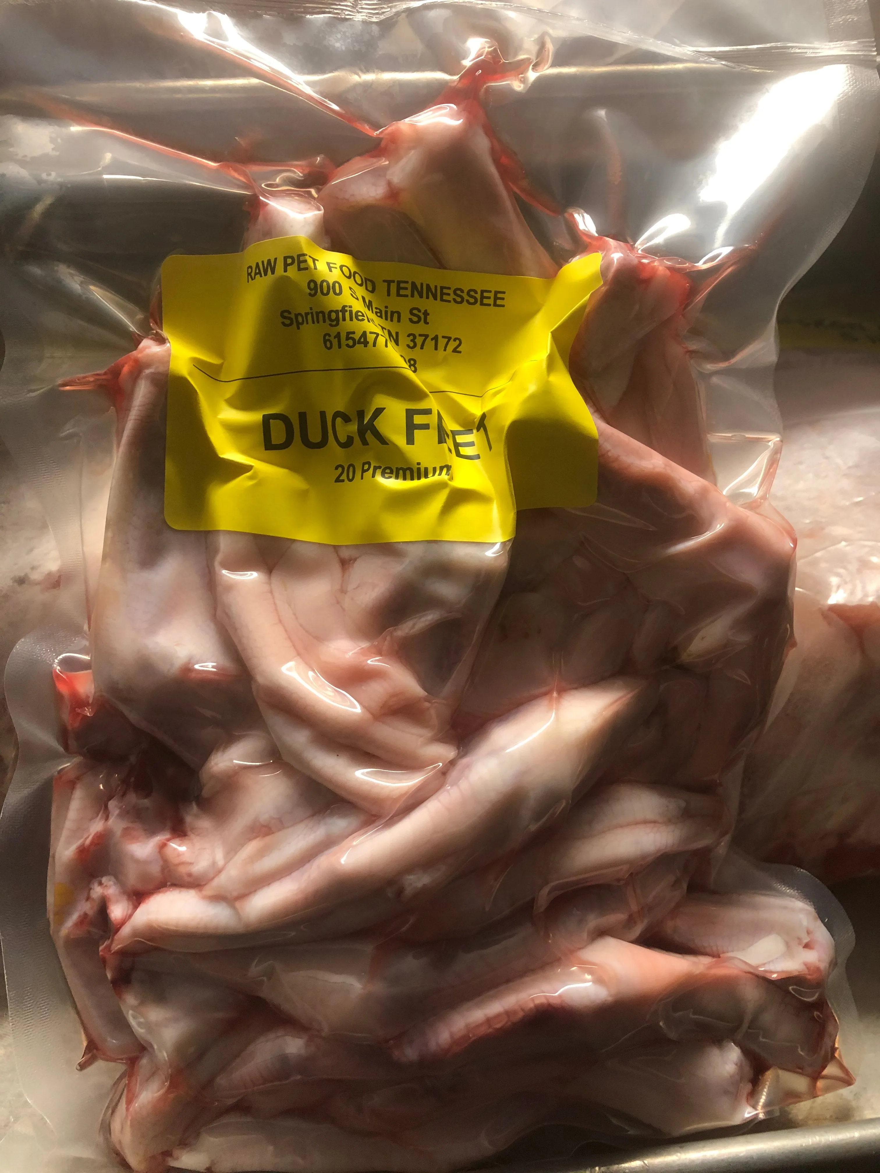 Duck Feet, **No Bumble Human Grade**