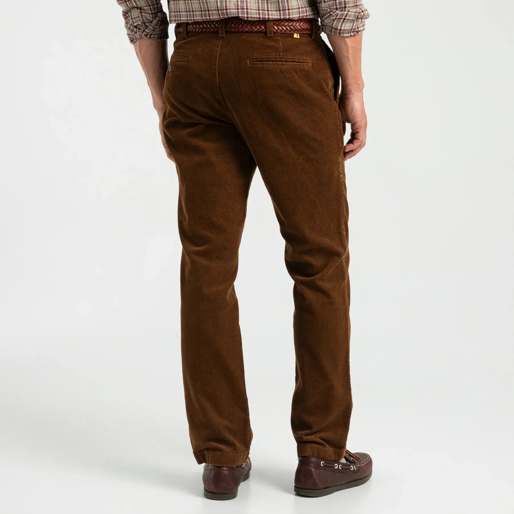 Duck Head - Bradbury Wide-Wale Corduroy Chino - Dark Tobacco