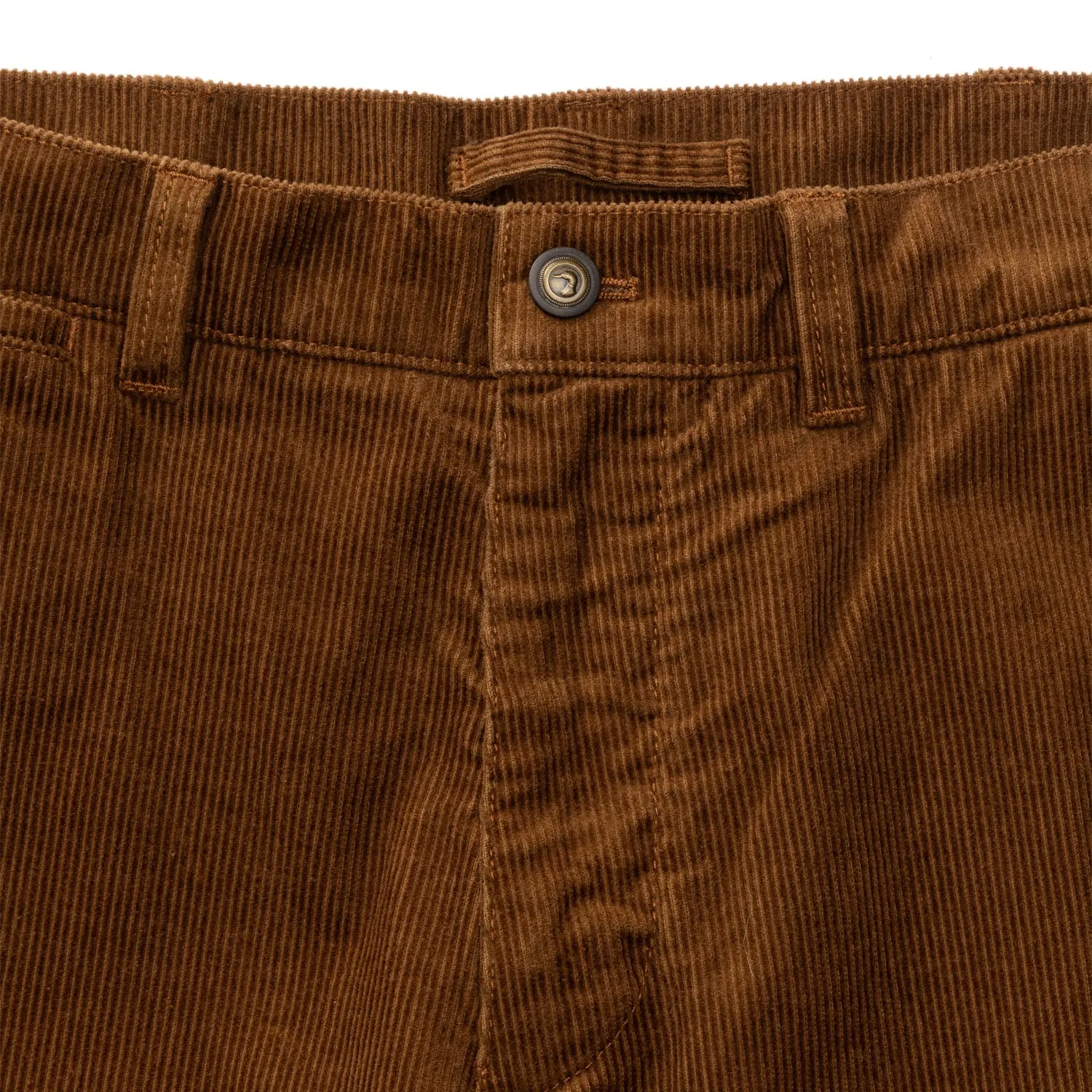 Duck Head - Bradbury Wide-Wale Corduroy Chino - Dark Tobacco