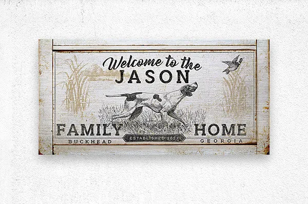 Duck Hunting Decor Personalized with Your Name