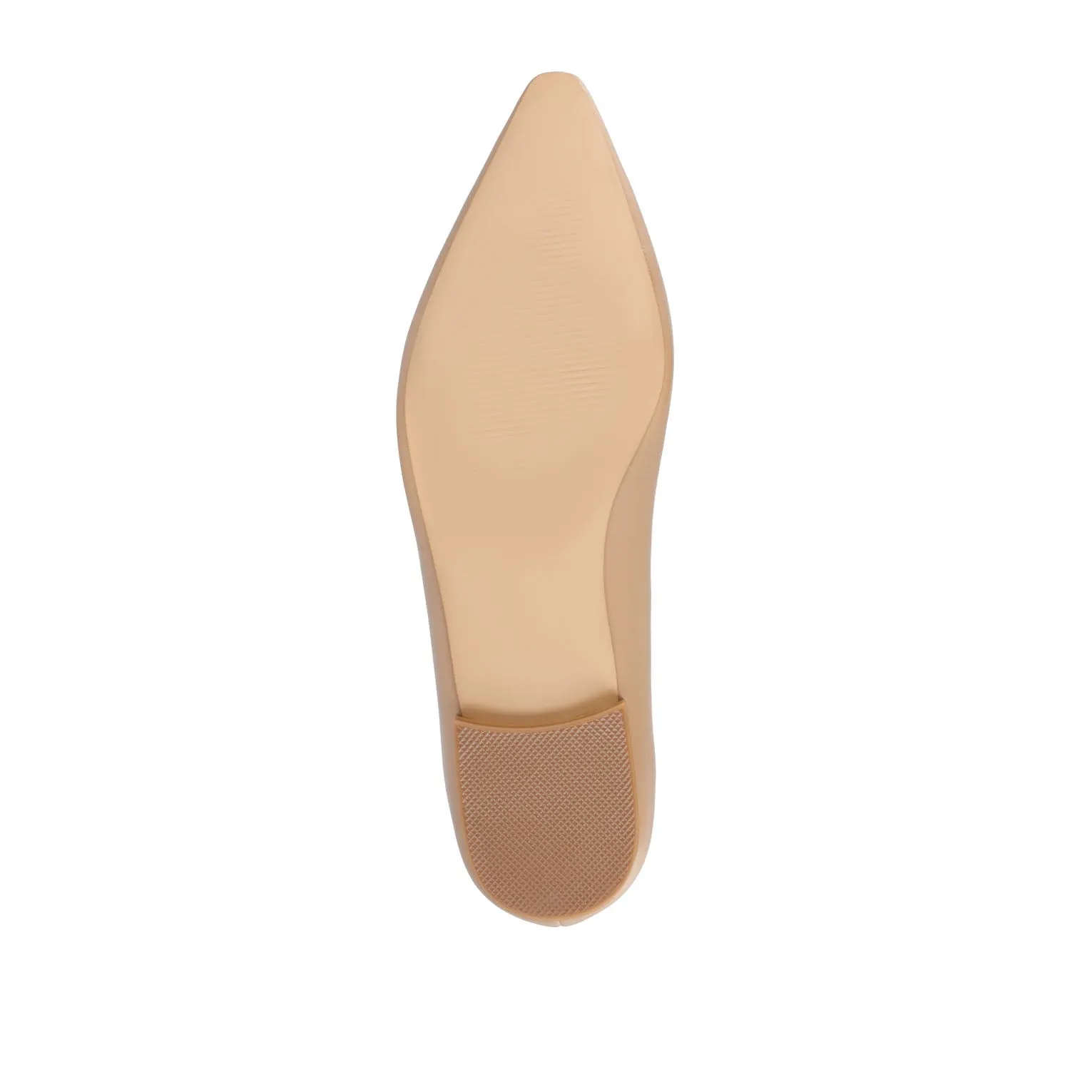 ELOWEN BALLET FLATS IN FAUX LEATHER