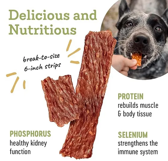 Farm Hounds Dog Duck Strips Treat