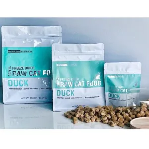 Freeze Dry Australia Freeze Dried Natural Raw Cat Food Duck 500g