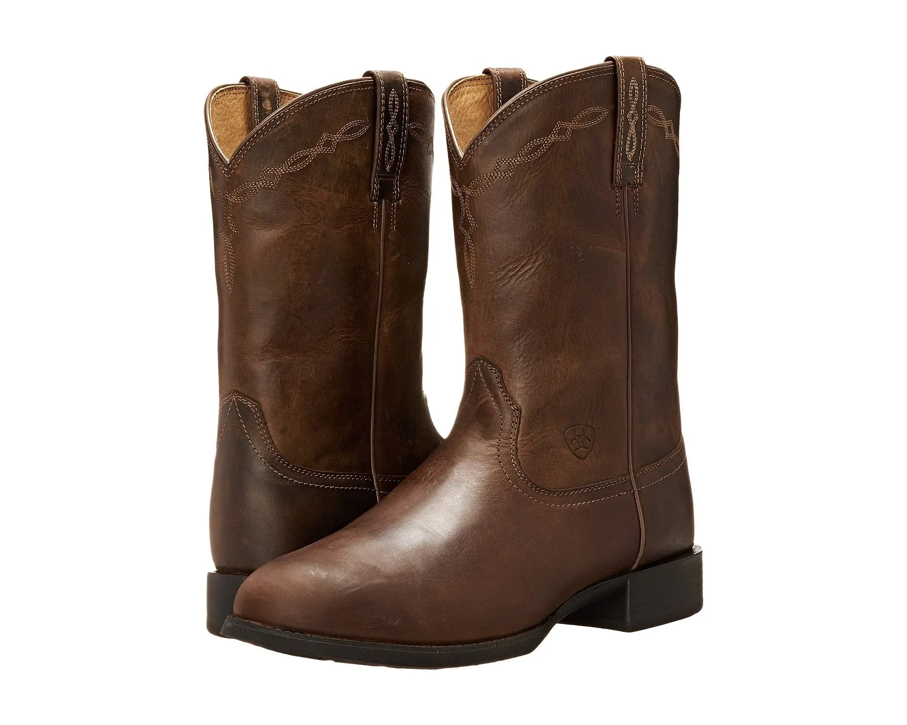 Heritage Roper Ariat boots, brown