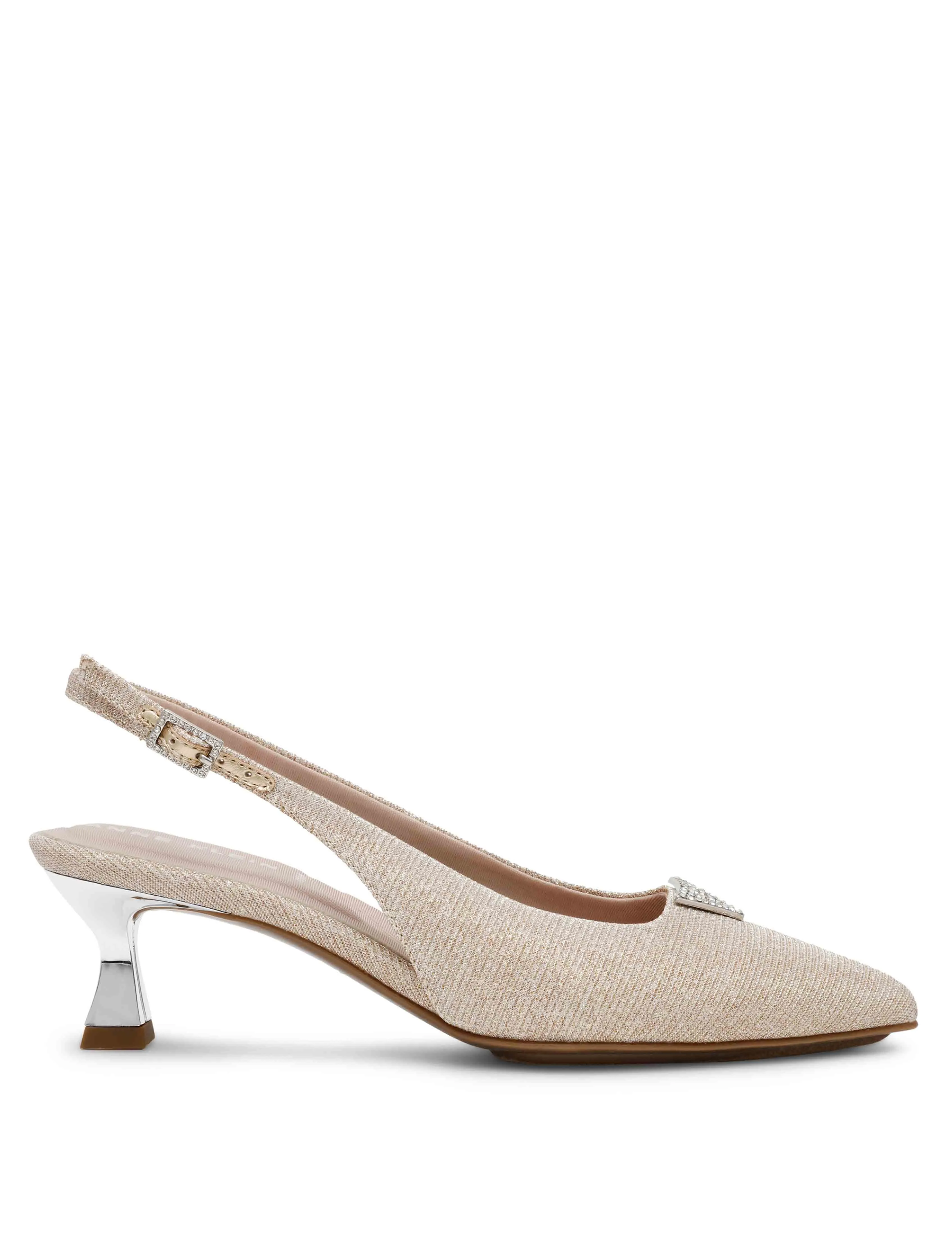 Iset Sling Back Kitten Heel