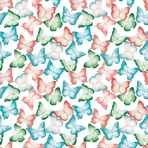 IVORY BUTTERFLIES - Rural Fantasy by Elizabeth Medley for Blank Quilting,100% Cotton, Toad Hollow Fabrics