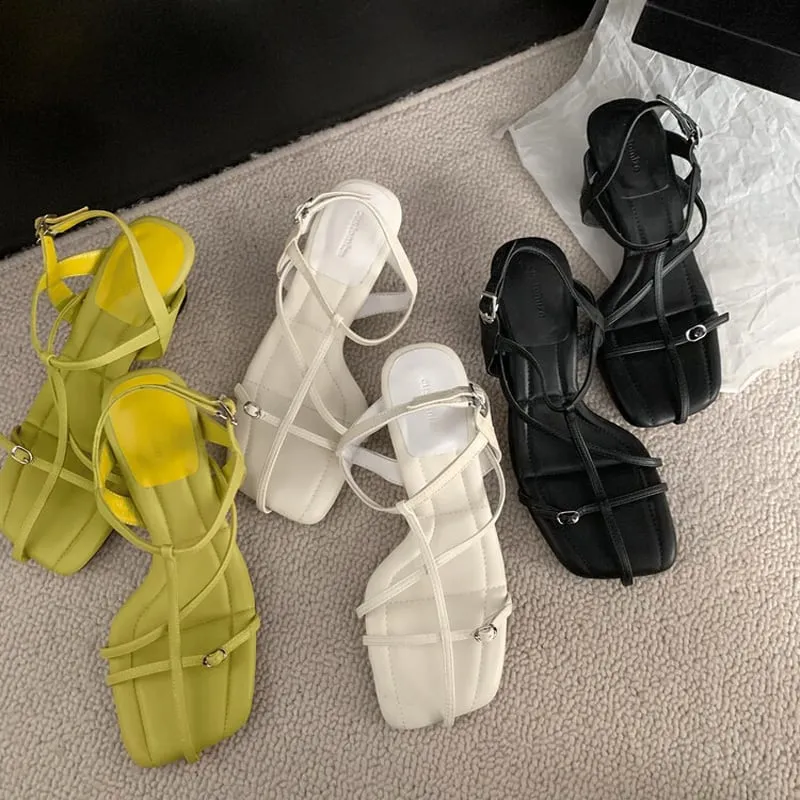 Joskaa Annika Open Toe Kitten Heels Heeled Sandals