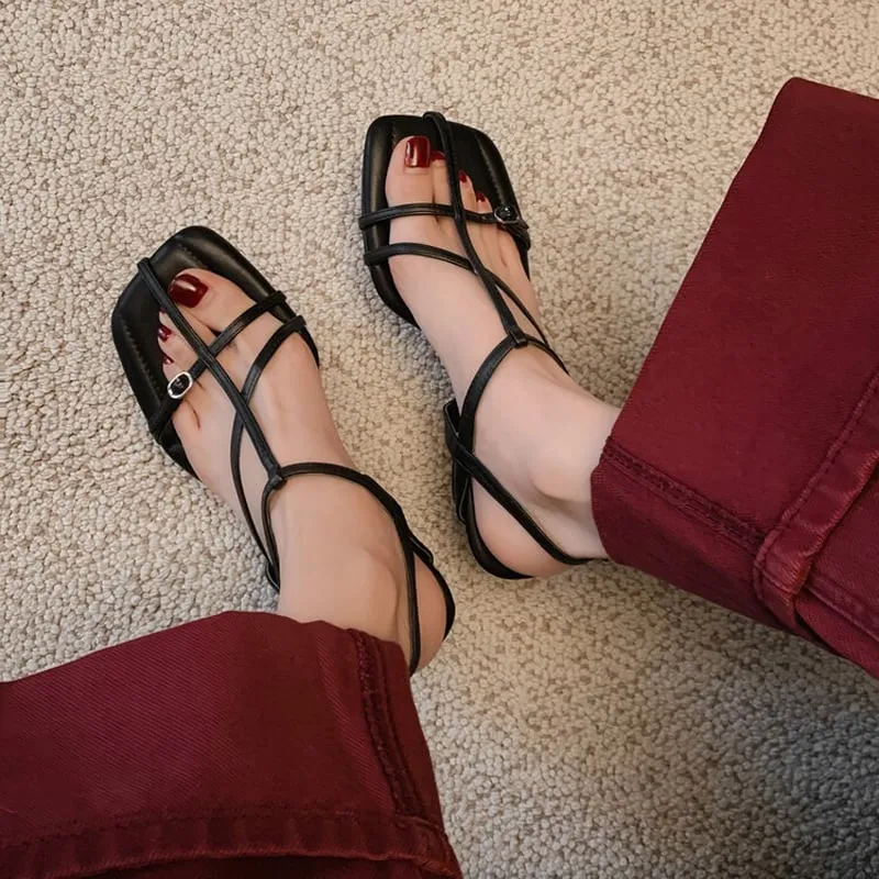 Joskaa Annika Open Toe Kitten Heels Heeled Sandals