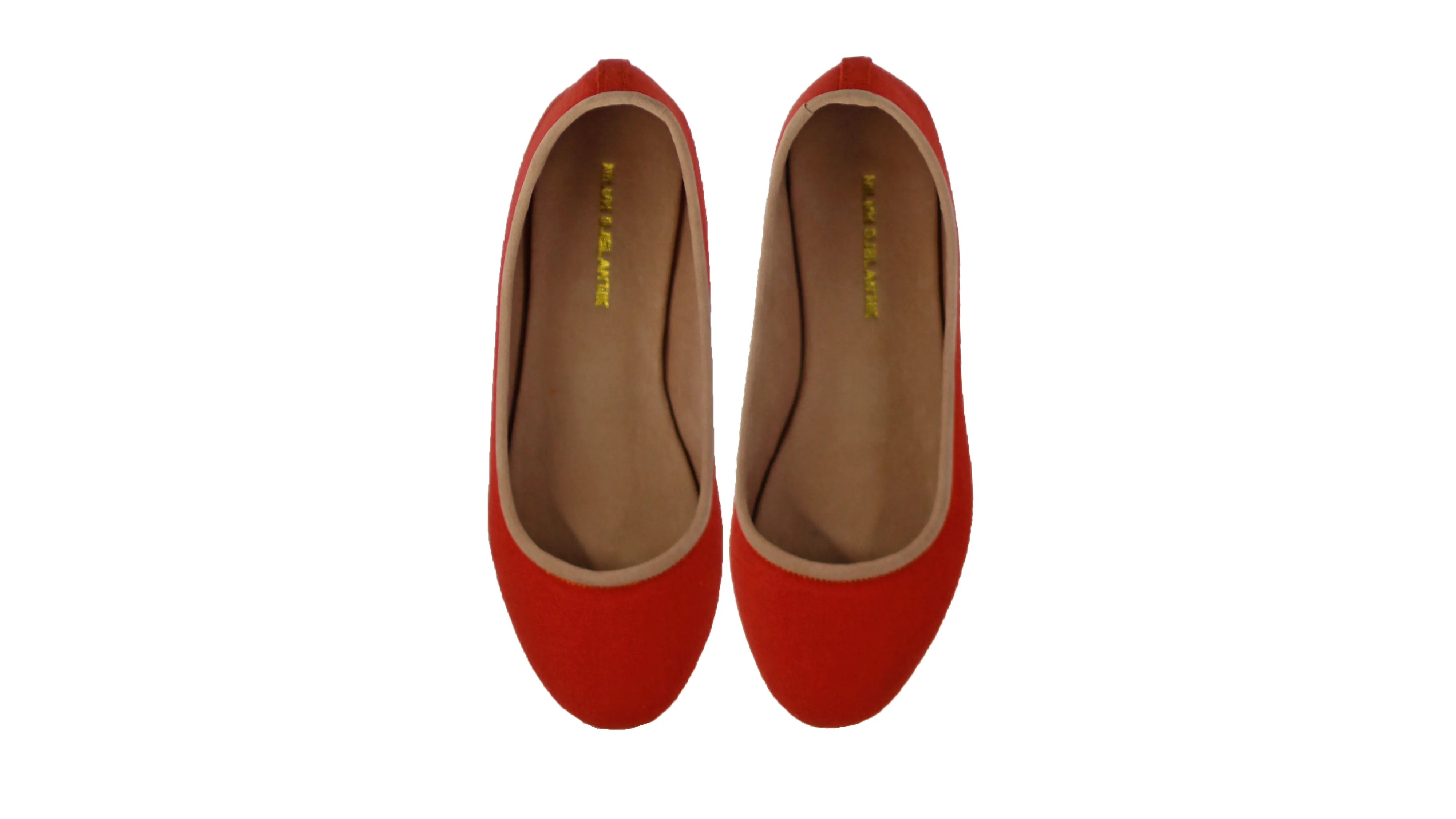 Kate 20mm Ballet - Orange Linen