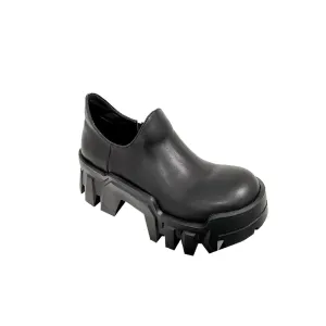 KUSEV Leather Platform Oxfords