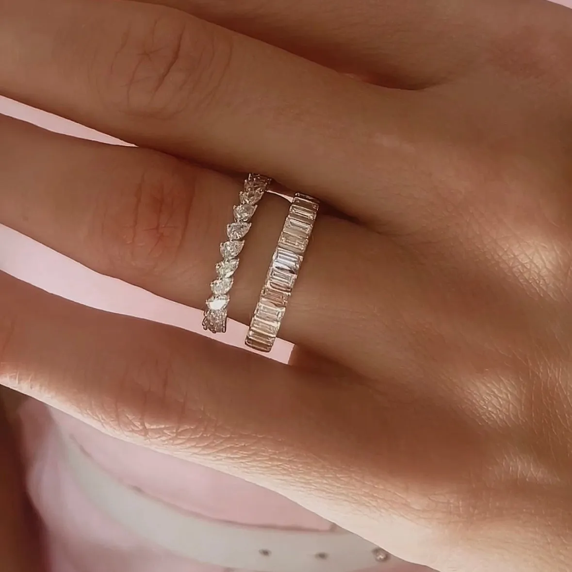 Lumi Ring | Baguette Diamond