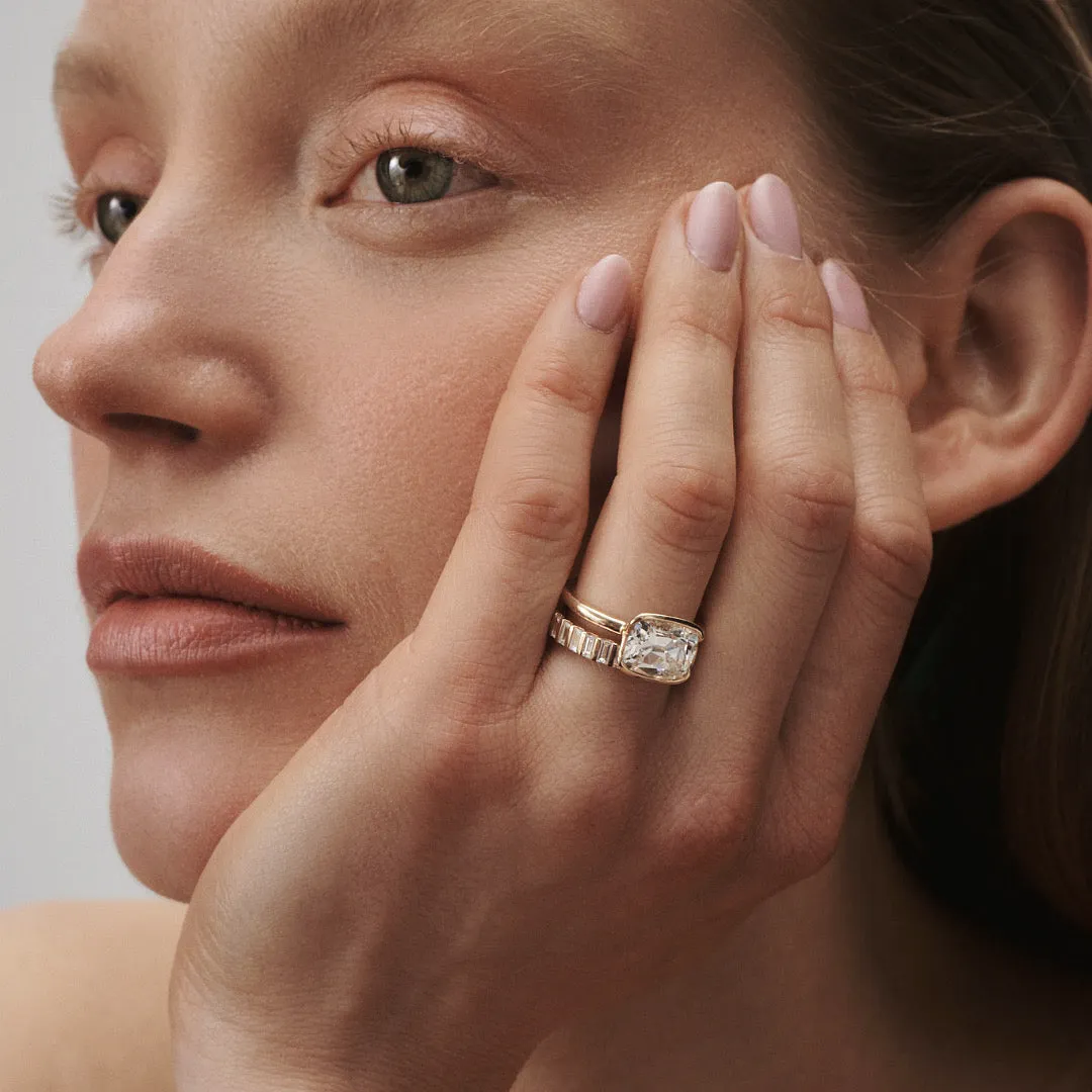 Lumi Ring | Baguette Diamond