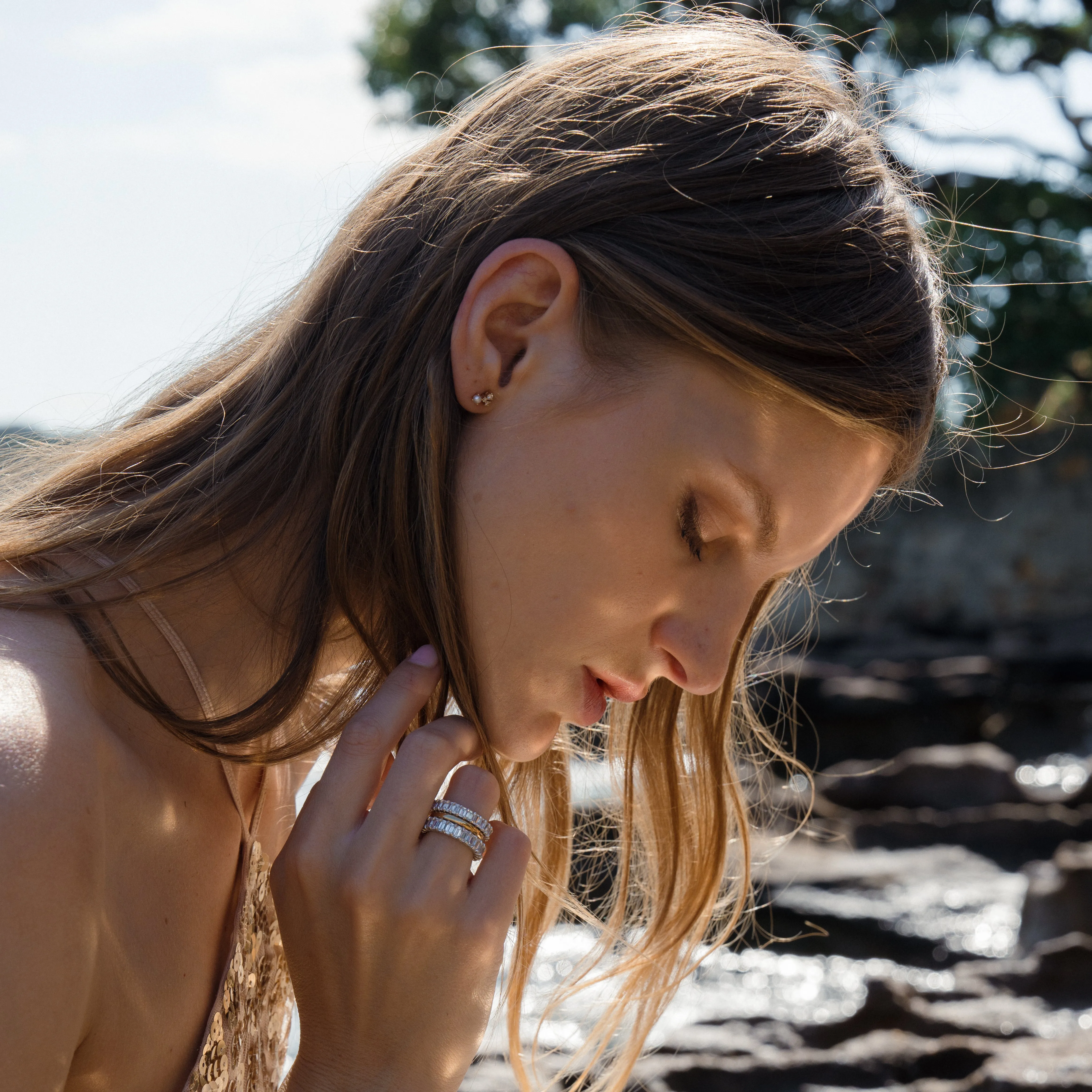 Lumi Ring | Baguette Diamond