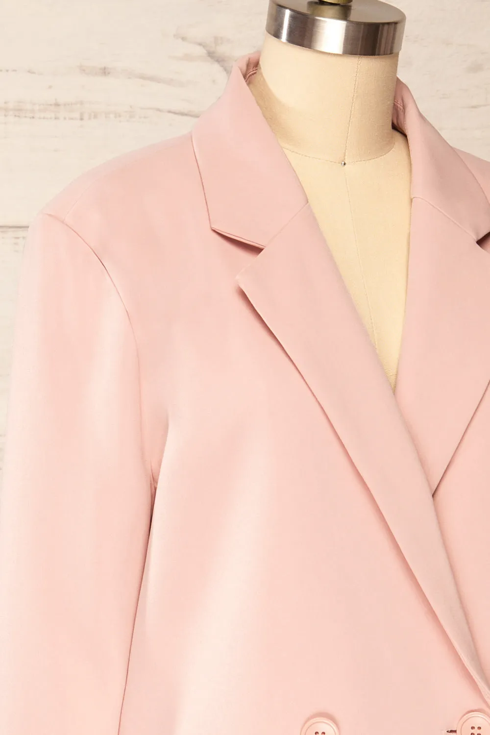 Marousi Pink | Oversized Blazer