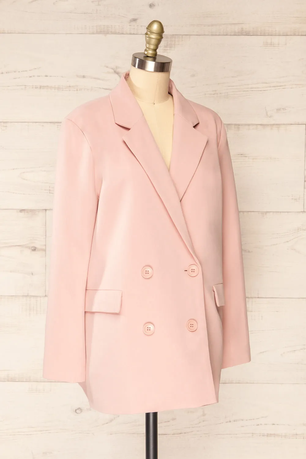 Marousi Pink | Oversized Blazer
