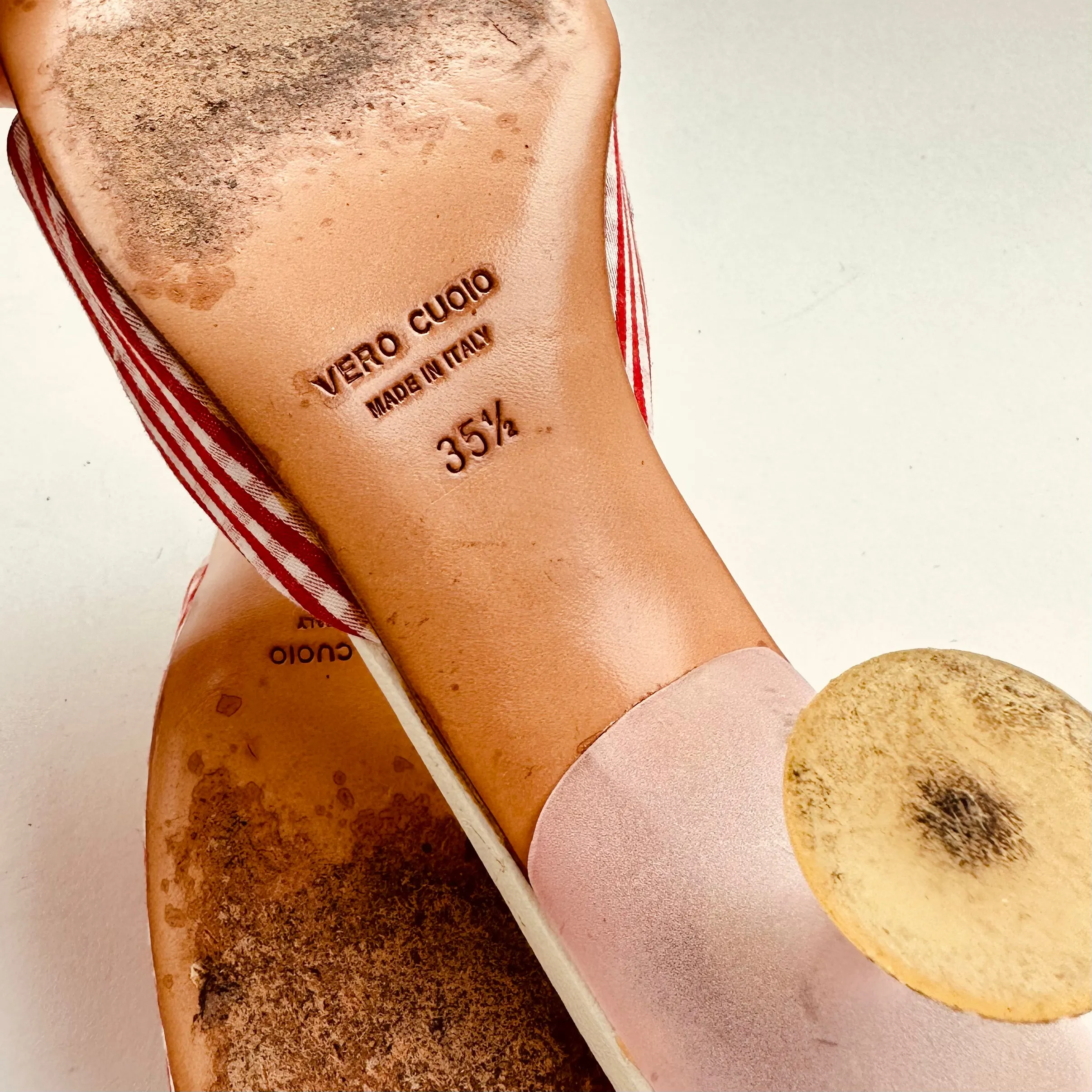 Miu Miu Kitten Heel Slip On Shoe