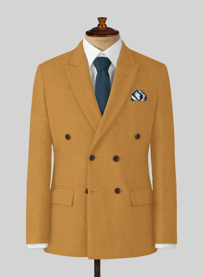 Naples Yellow Tweed Jacket