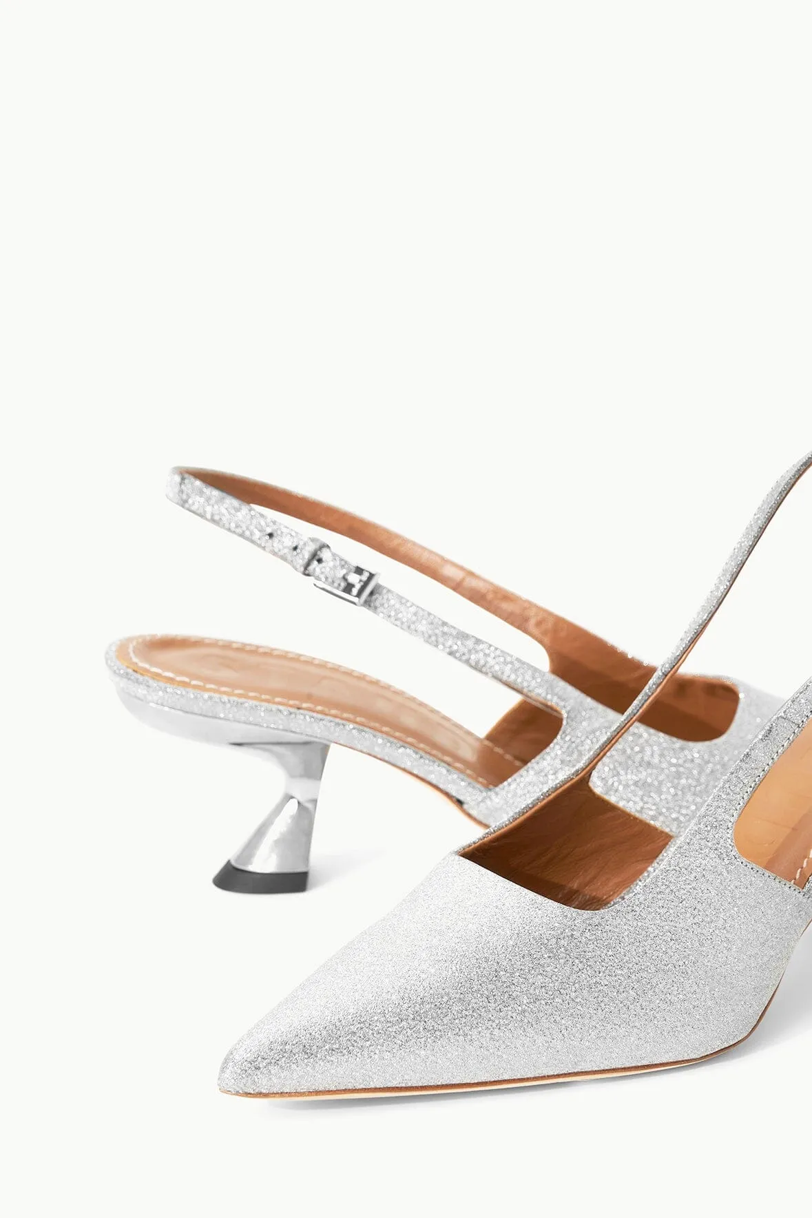 NEVE SLINGBACK HEEL | DIAMOND