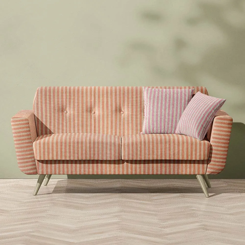 Pencil Stripe Curtain Fabric