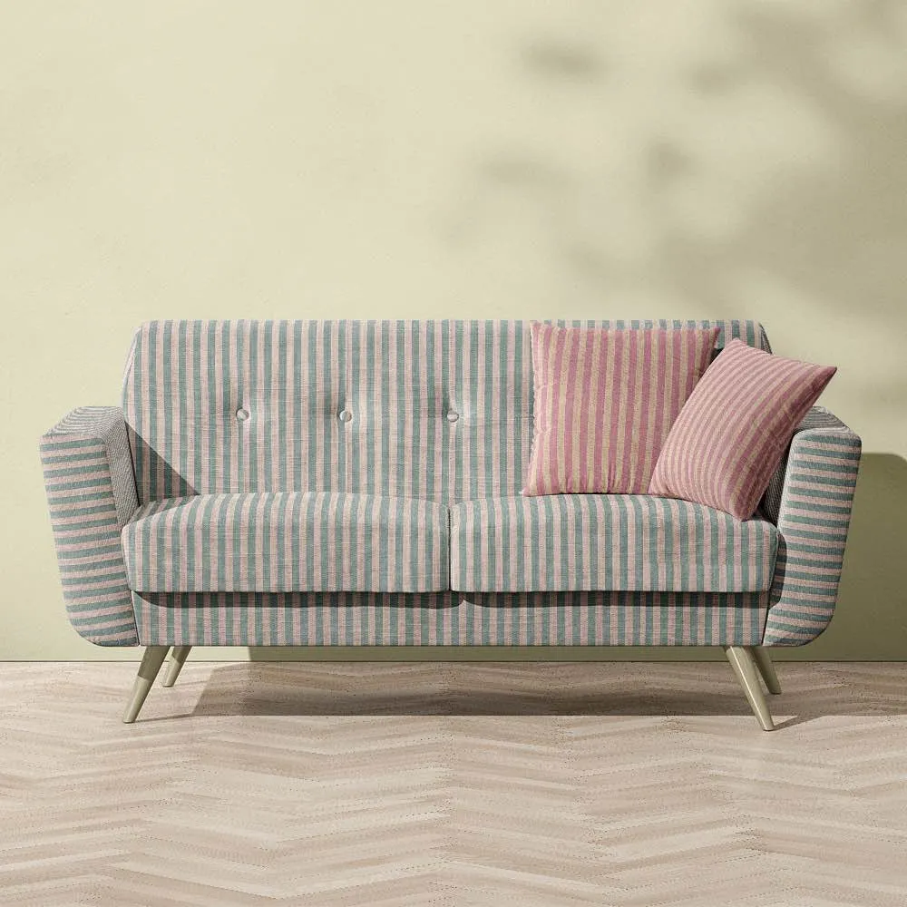 Pencil Stripe Curtain Fabric