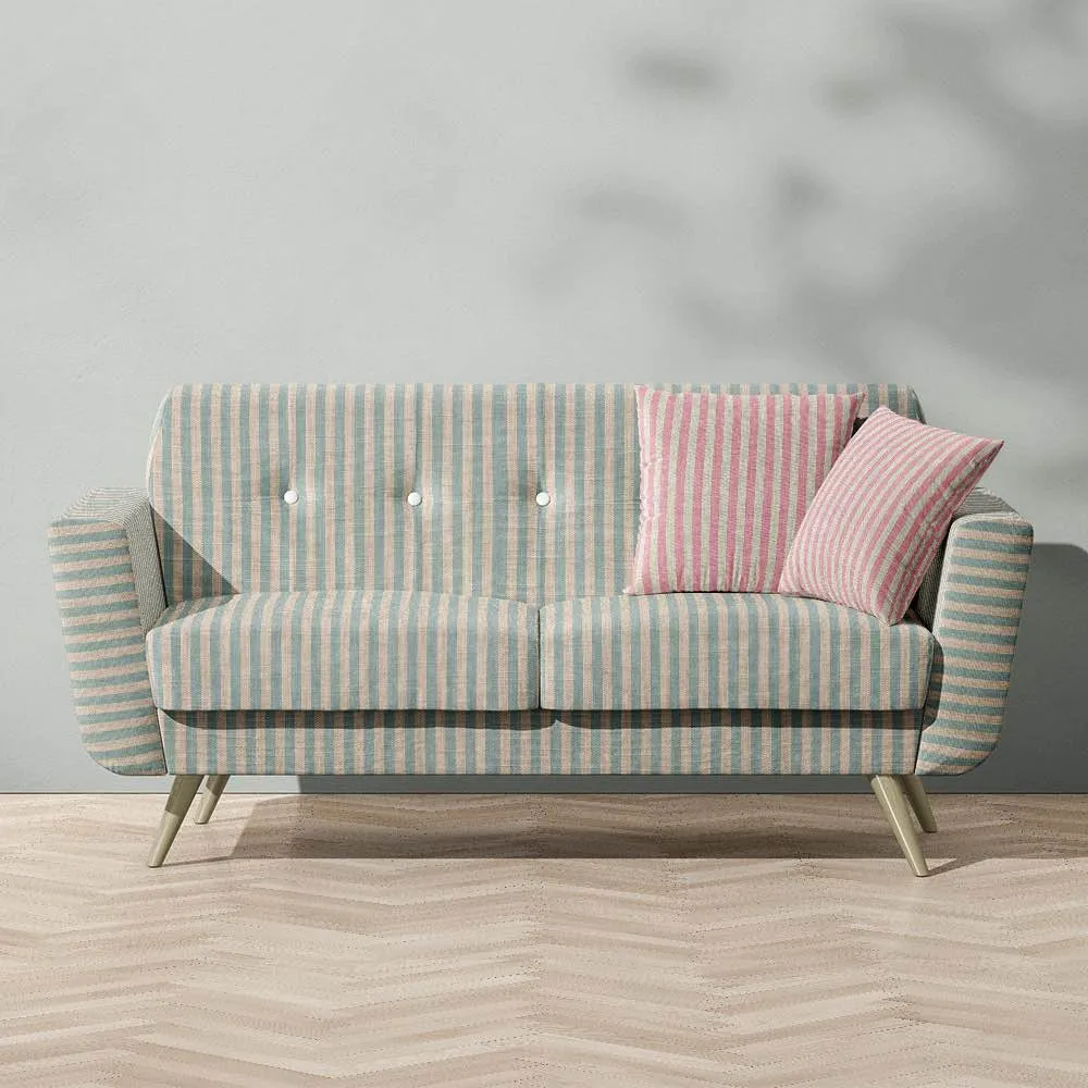 Pencil Stripe Curtain Fabric