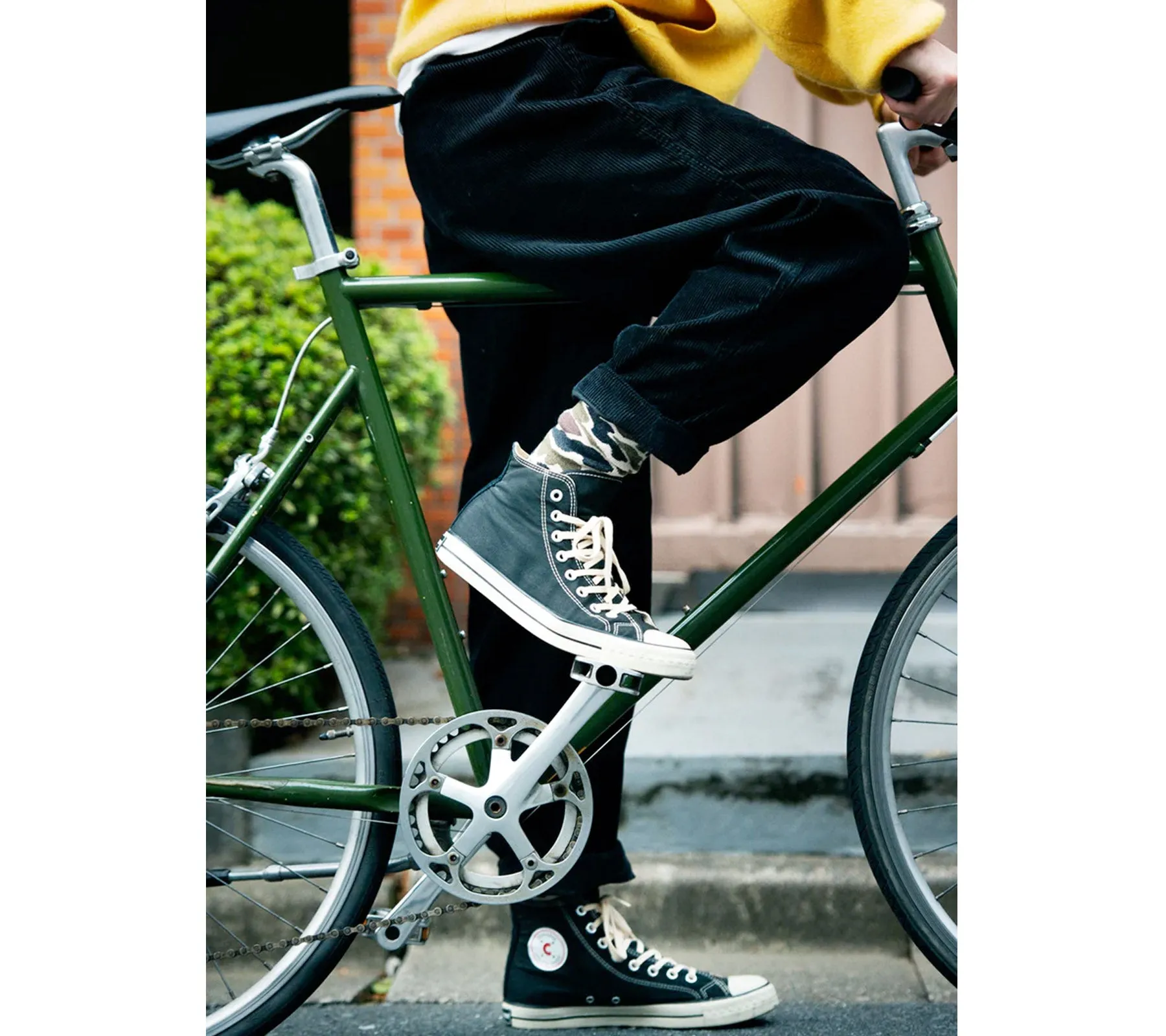 Pile Camo Crew Sock | Pastel