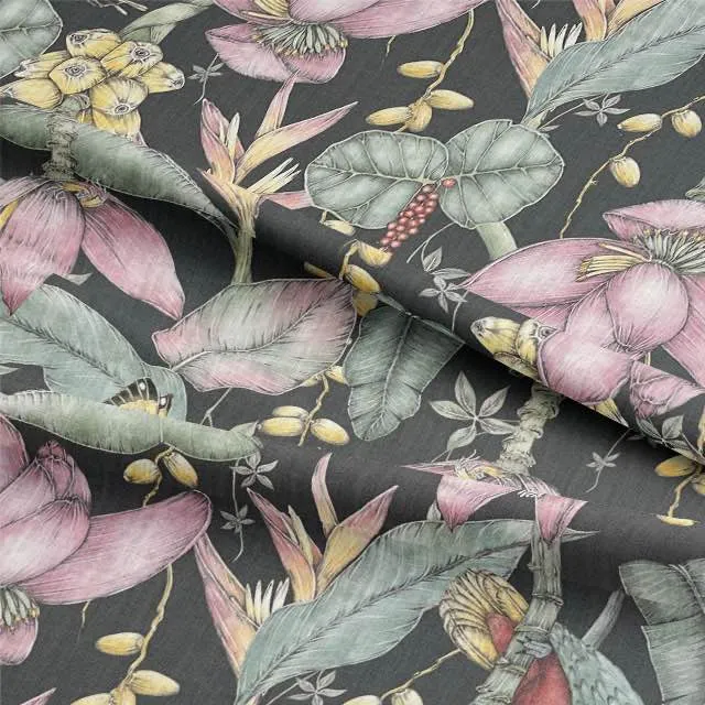 Plumeria Upholstery Fabric