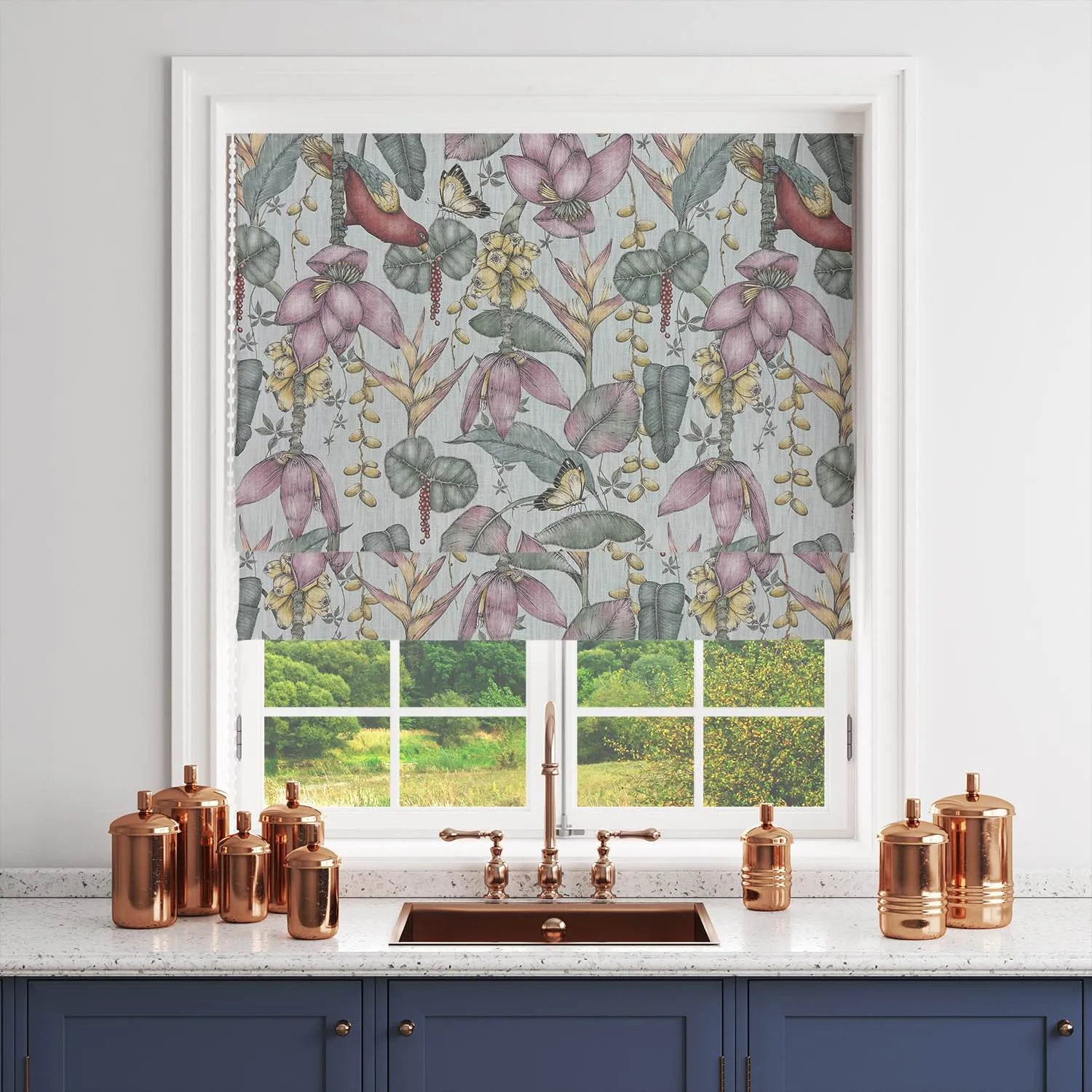 Plumeria Upholstery Fabric