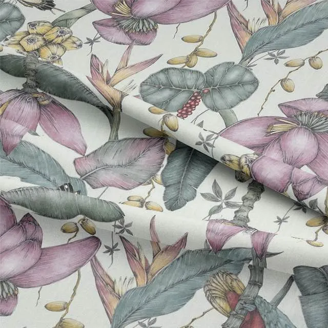 Plumeria Upholstery Fabric