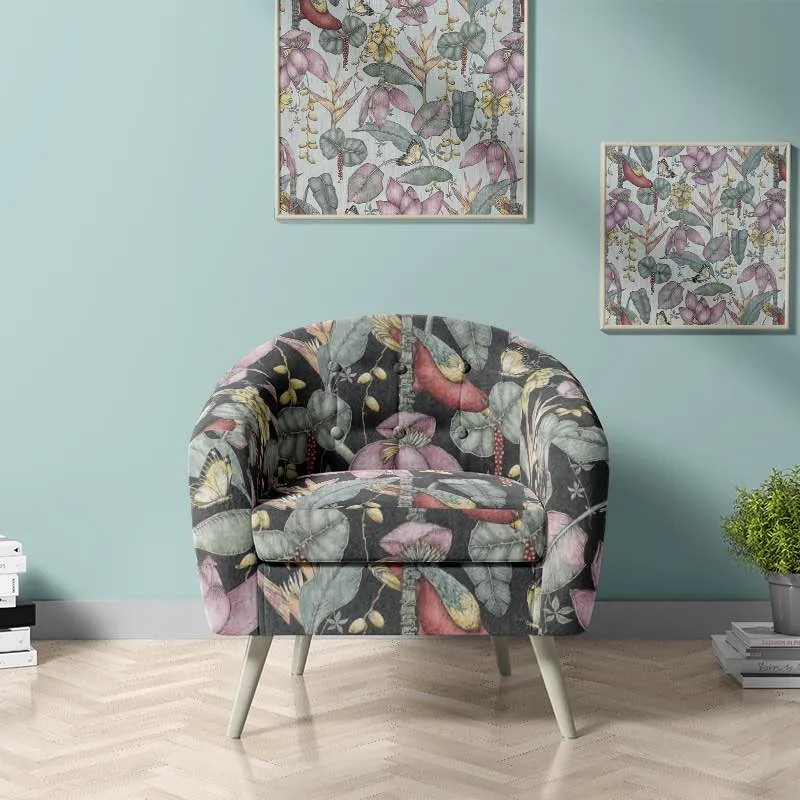 Plumeria Upholstery Fabric
