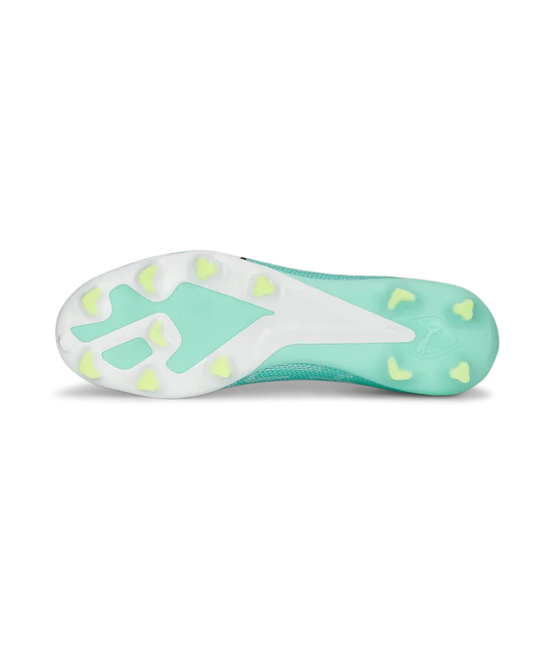 Puma Ultra Match FG/AG Soccer Cleats 107217 03 ELECTRIC PEPPERMINT-PUMA WHITE-FAST YELLOW