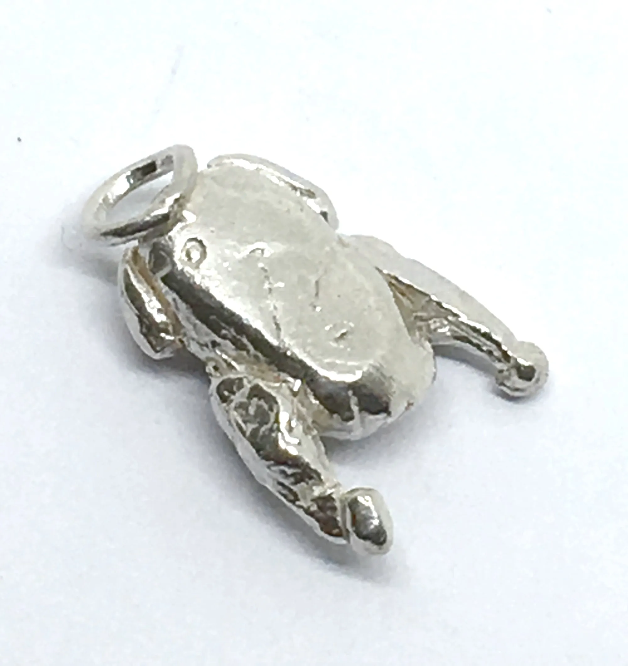 Roast Duck Charm in Sterling Silver