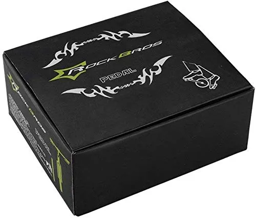 ROCKBROS Bike Pedals Nylon Fiber 9/16 Cycling Wide Platform Flat