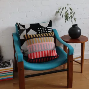 Shiel Woven Cushion - Red