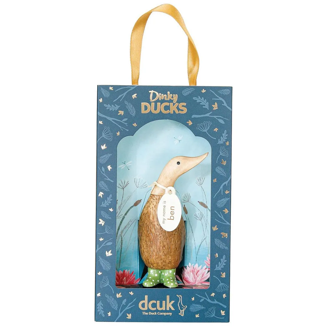Spotty Boots Dinky Duck 4"