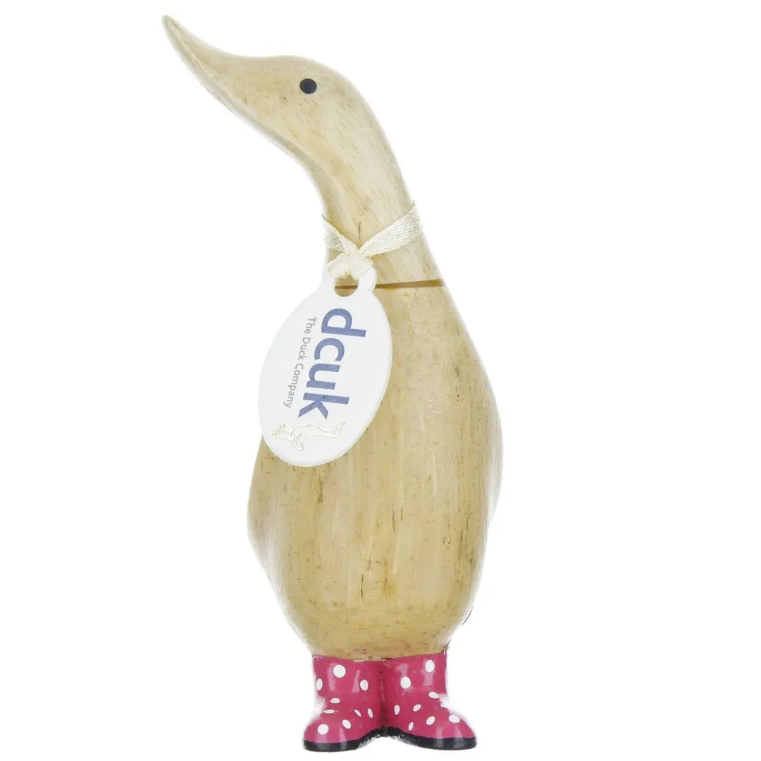 Spotty Boots Dinky Duck 4"