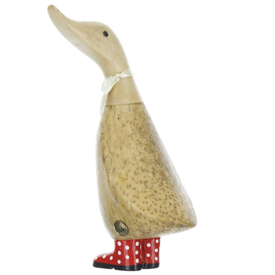 Spotty Boots Dinky Duck 4"